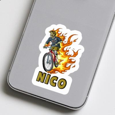 Sticker Freeride Biker Nico Image