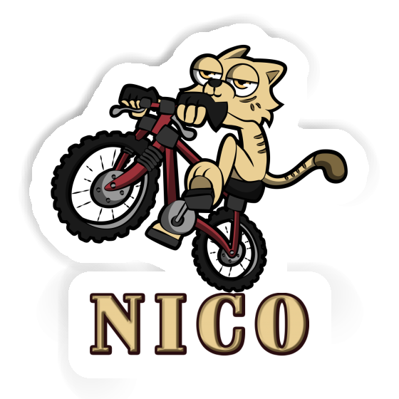 Sticker Cat Nico Notebook Image