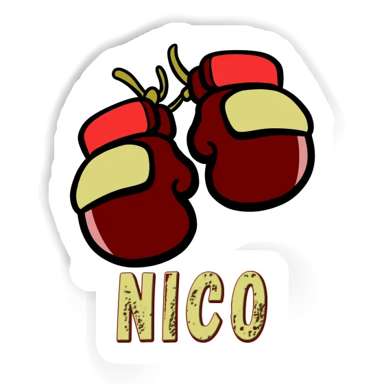 Sticker Nico Boxing Glove Gift package Image