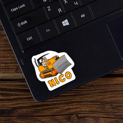 Bulldozer Sticker Nico Image