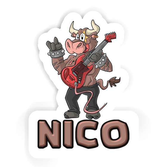 Rocking Bull Sticker Nico Image