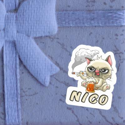 Bad Cat Sticker Nico Image