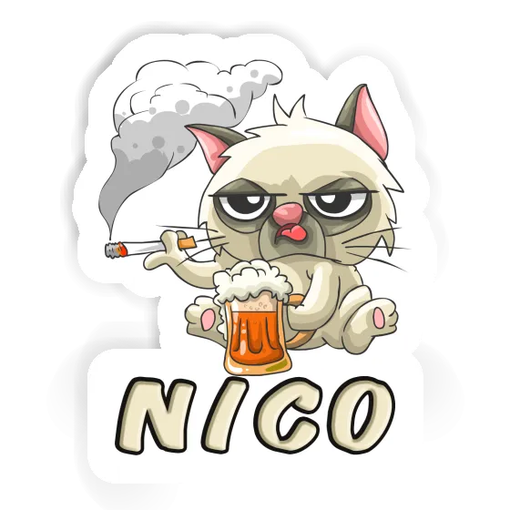 Bad Cat Sticker Nico Gift package Image