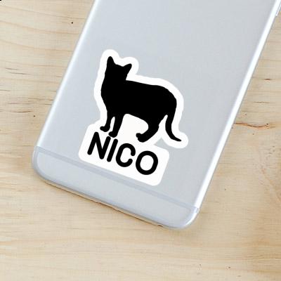 Sticker Nico Cat Gift package Image