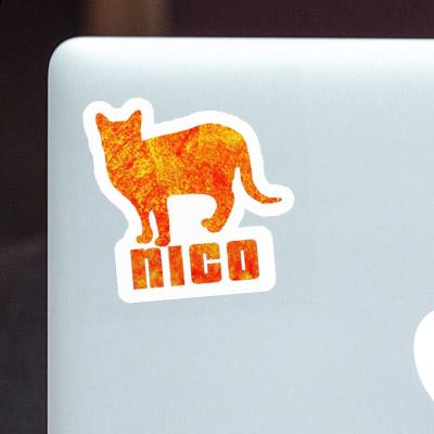 Sticker Nico Cat Gift package Image