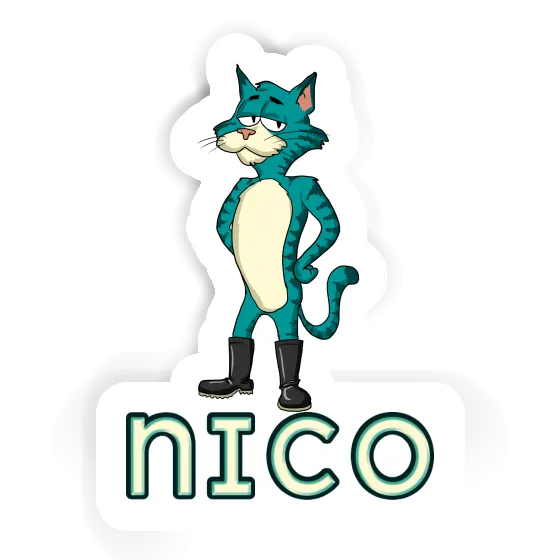 Nico Sticker Cat Gift package Image