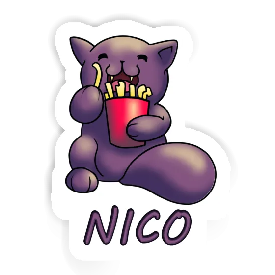 Sticker Nico French Fry Image