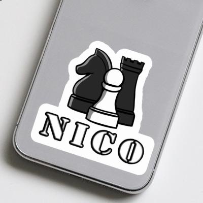 Sticker Nico Schachfigur Laptop Image