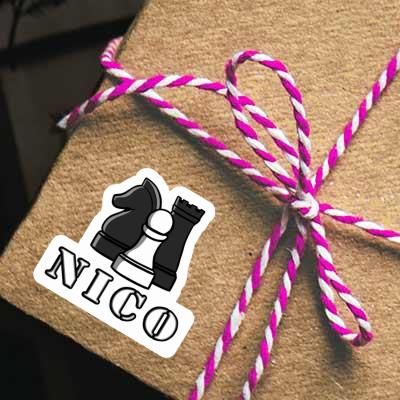 Autocollant Nico Pièce d'échec Gift package Image