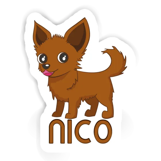 Sticker Chihuahua Nico Gift package Image