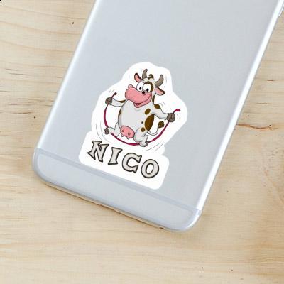 Sticker Cow Nico Notebook Image