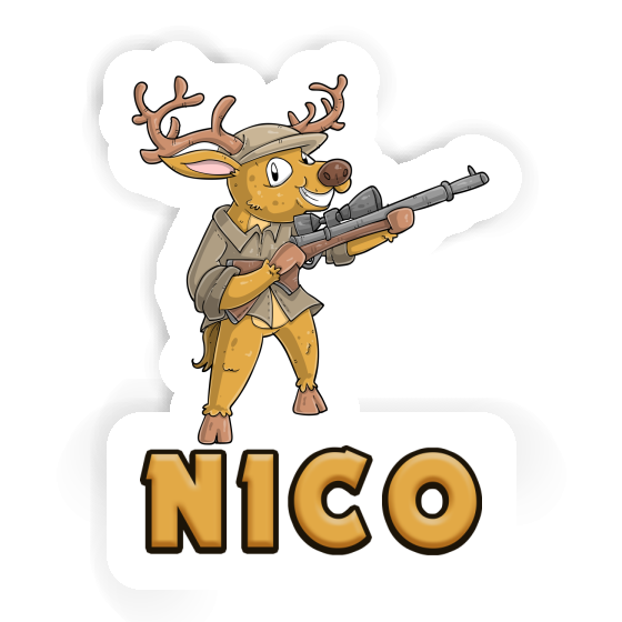 Sticker Nico Hunter Notebook Image