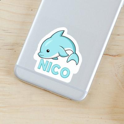 Sticker Dolphin Nico Gift package Image