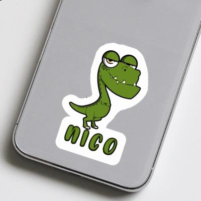 Nico Sticker Dinosaur Laptop Image