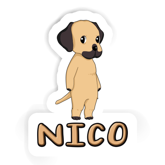 Rhodesian Ridgeback Sticker Nico Laptop Image