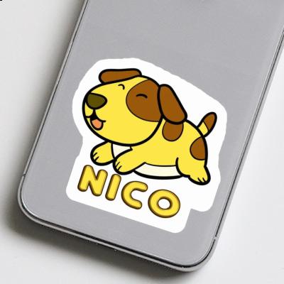 Sticker Nico Dog Laptop Image