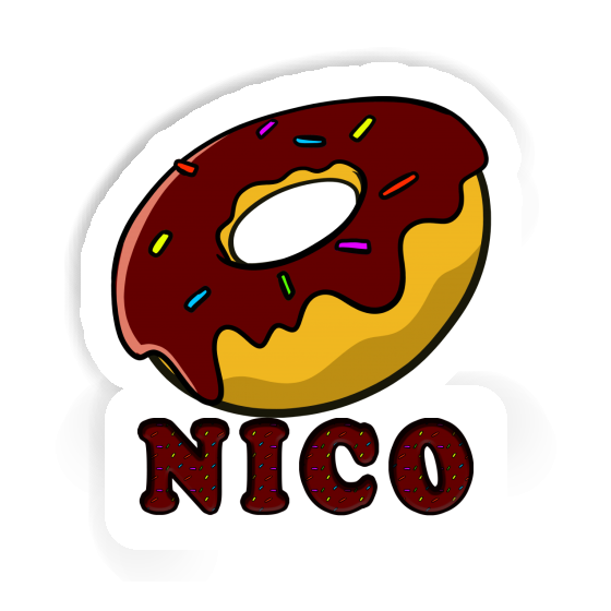 Donut Aufkleber Nico Gift package Image