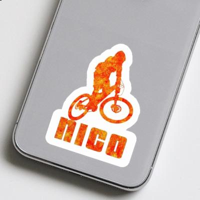 Sticker Nico Downhiller Laptop Image