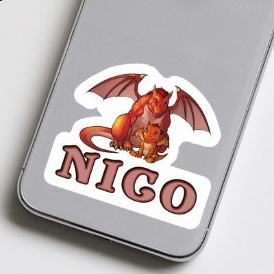 Sticker Nico Dragon Gift package Image