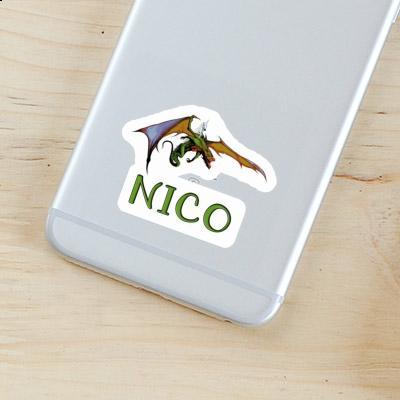 Dragon Sticker Nico Laptop Image