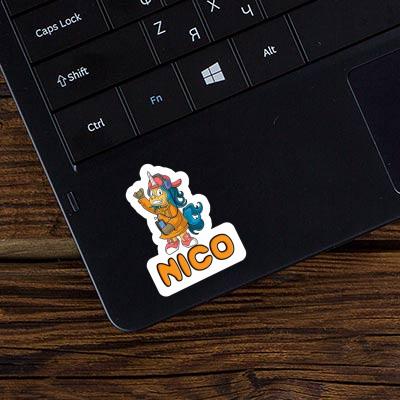 Sticker Hip-Hop Unicorn Nico Gift package Image