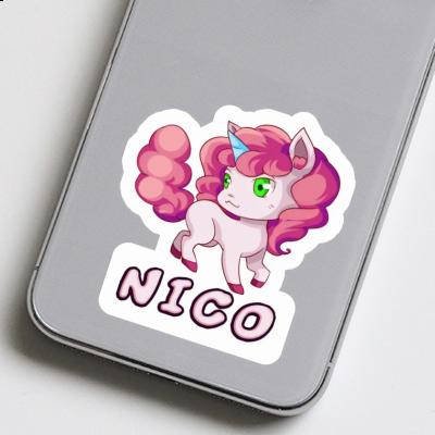 Sticker Unicorn Nico Image