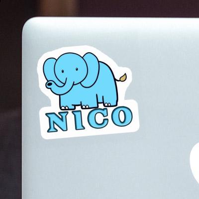 Sticker Elefant Nico Gift package Image