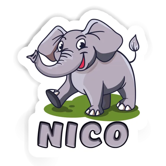 Aufkleber Elefant Nico Gift package Image