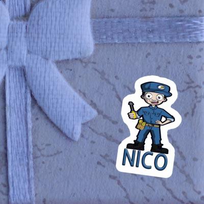 Electrician Sticker Nico Gift package Image