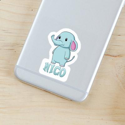 Nico Sticker Elephant Gift package Image