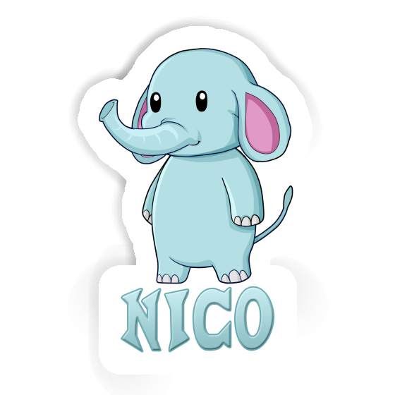 Nico Sticker Elephant Gift package Image