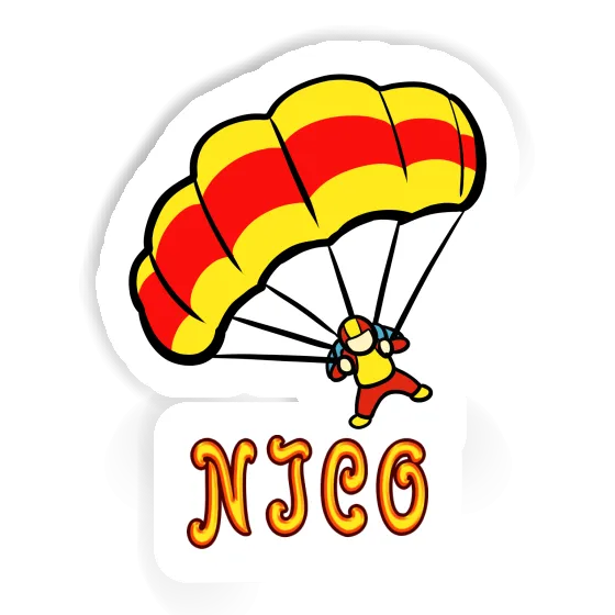 Autocollant Parachutiste Nico Gift package Image