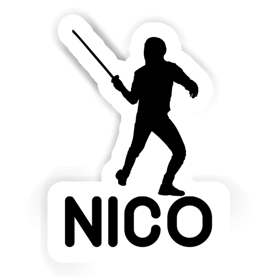 Sticker Nico Fencer Gift package Image