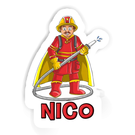 Nico Aufkleber Feuerwehrmann Gift package Image