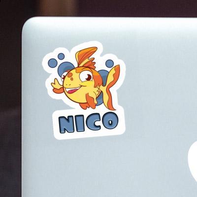 Fisch Sticker Nico Laptop Image