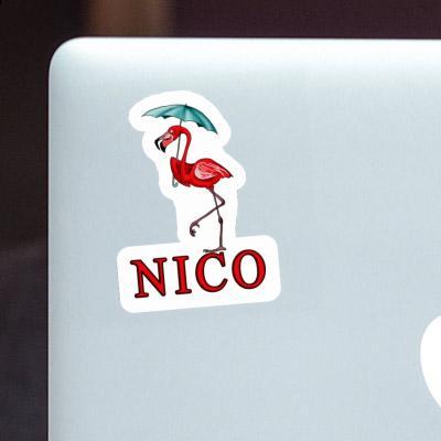 Nico Aufkleber Flamingo Gift package Image