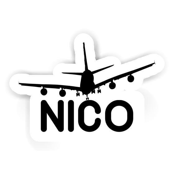 Nico Sticker Airplane Gift package Image