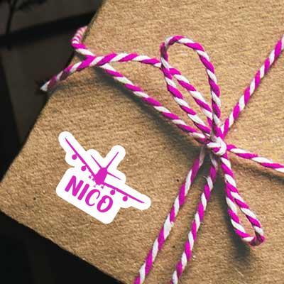 Autocollant Avion Nico Gift package Image