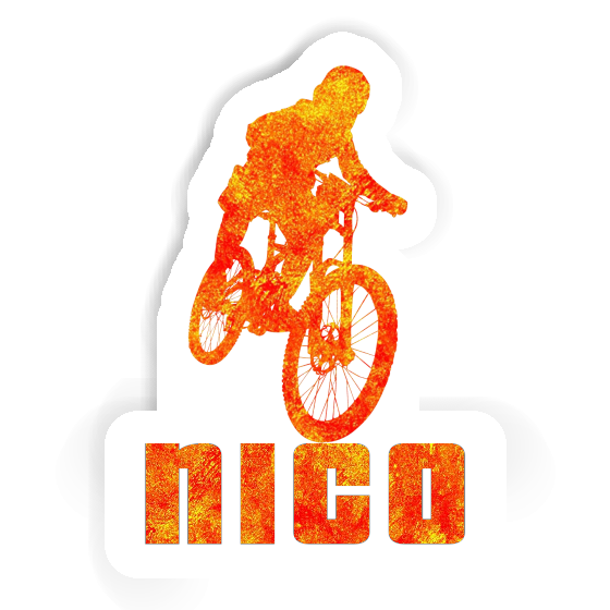 Freeride Biker Sticker Nico Gift package Image