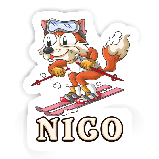 Skifuchs Sticker Nico Notebook Image