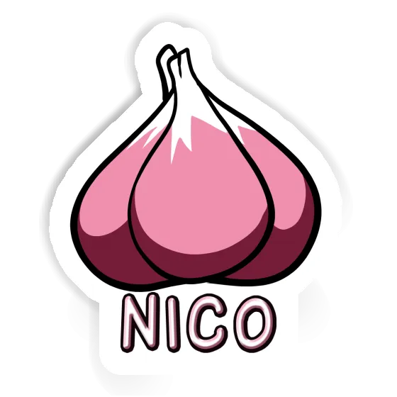 Nico Sticker Garlic clove Image