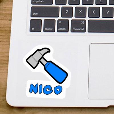 Sticker Hammer Nico Notebook Image