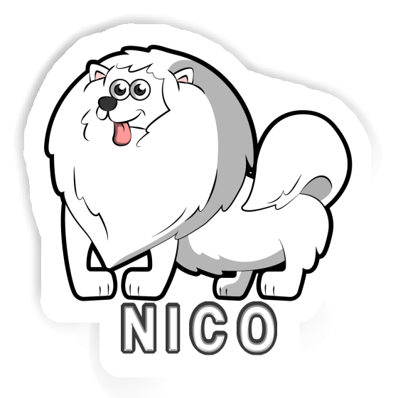 German Spitz Sticker Nico Image