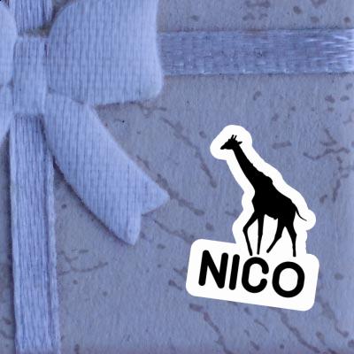 Autocollant Girafe Nico Image