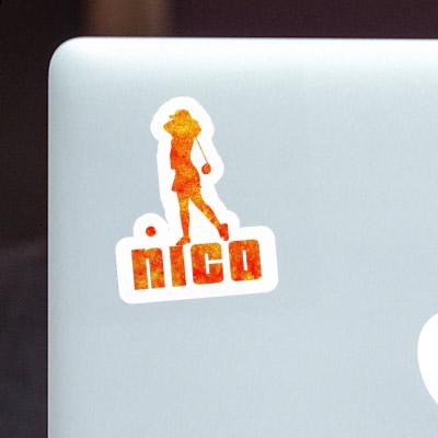 Golfer Sticker Nico Gift package Image