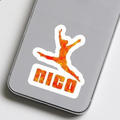 Gymnast Sticker Nico Image