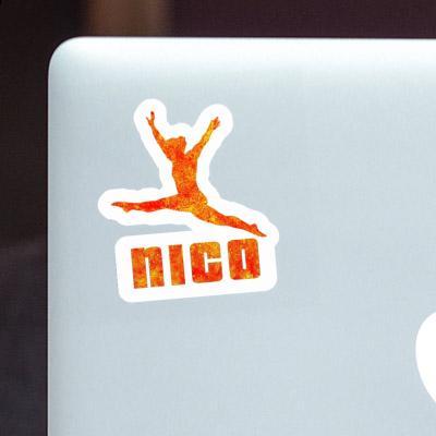 Gymnast Sticker Nico Gift package Image