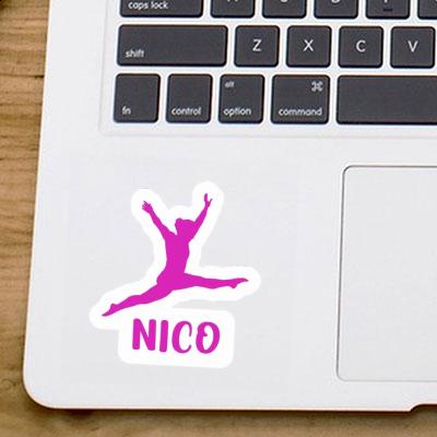 Gymnast Sticker Nico Image