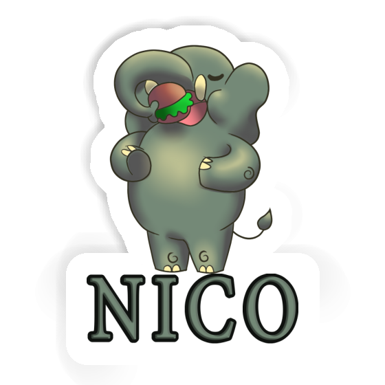 Sticker Nico Elephant Image