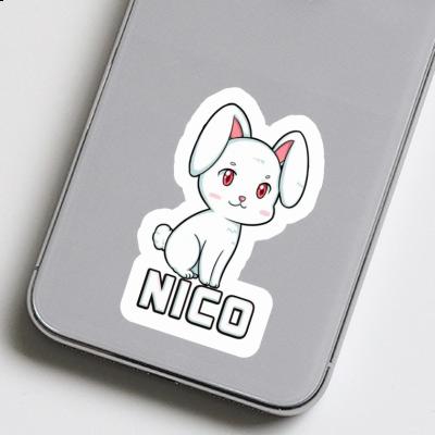 Sticker Rabbit Nico Gift package Image